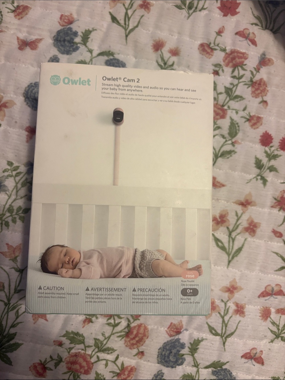 Owlet Cam 2 Baby Monitor Camera - Rose
